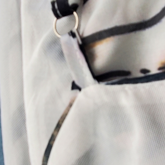 Stylish High Low Zebra Print Dress - Picture 6 of 12